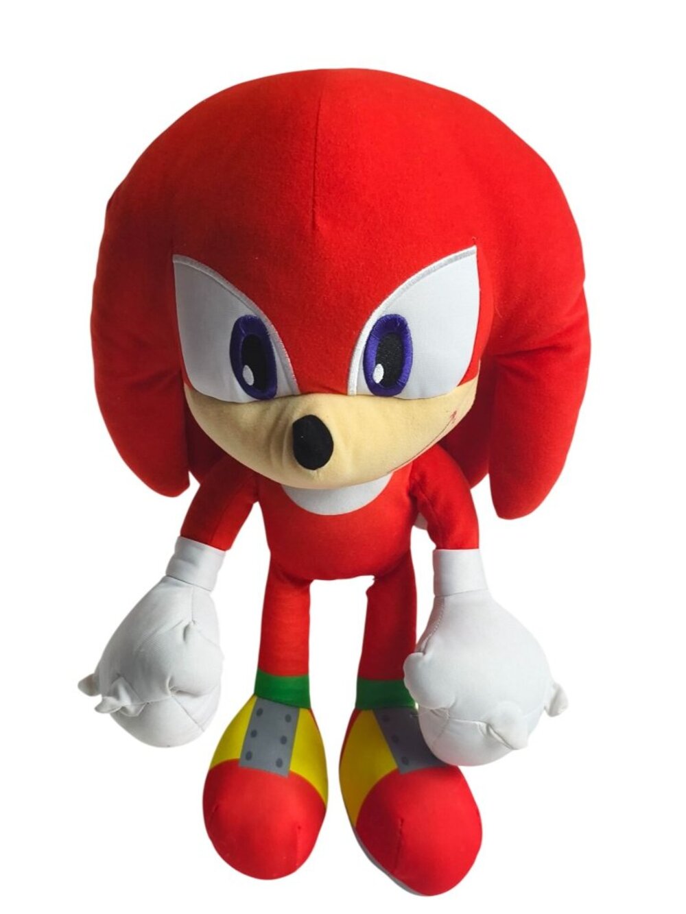 Sonic Knuckles The Echidna Hedgehog Plush Jumbo 17" Tall Sega Character